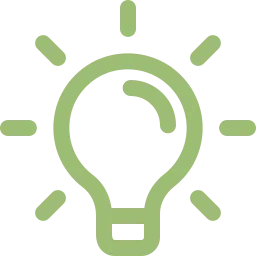 NaturTeller – vegane Ernährungsberatung - Glühbirnensymbol